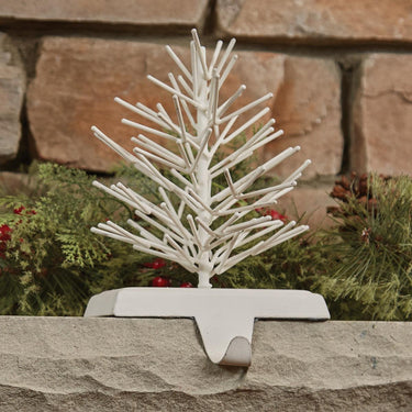 White Metal Tree Stocking Hanger - Park Designs - The Fox Decor